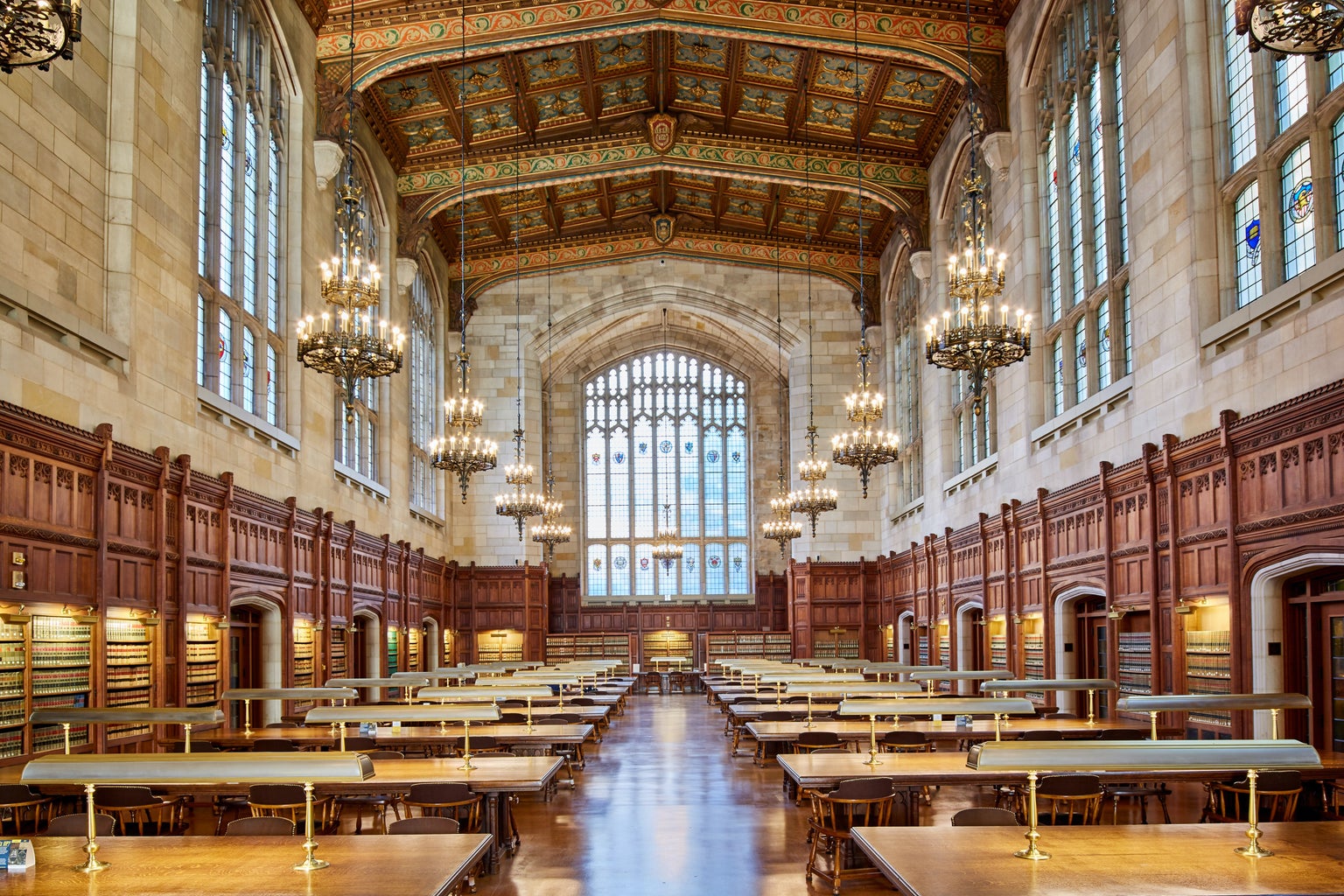 Library at University of Michigan Law School