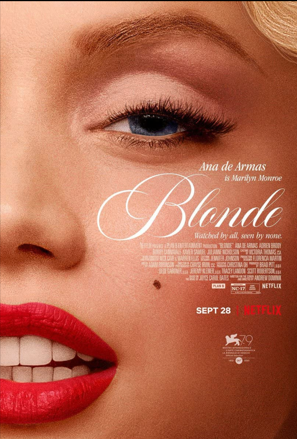 Blonde movie poser, Plan B Entertainment, IMDB source