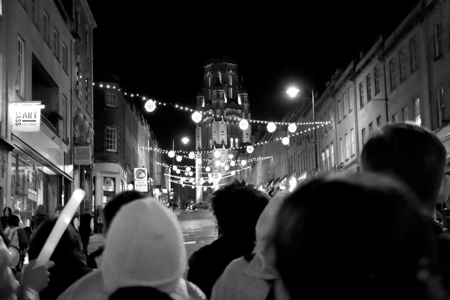 photos taken at bristol reclaim the night march