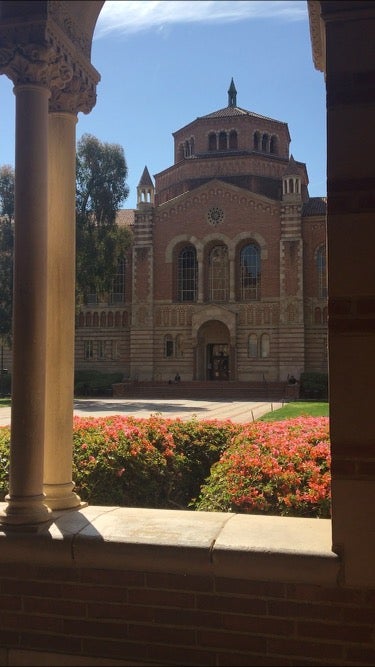A picture of Powell Library