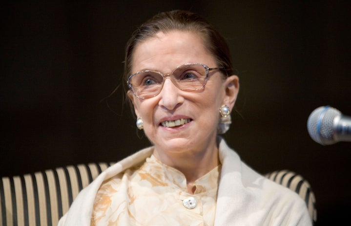 Ruth Bader Ginsburg Smiling