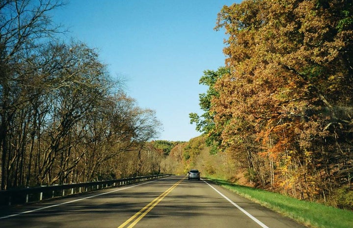 Kenyon Ohio Fall Road