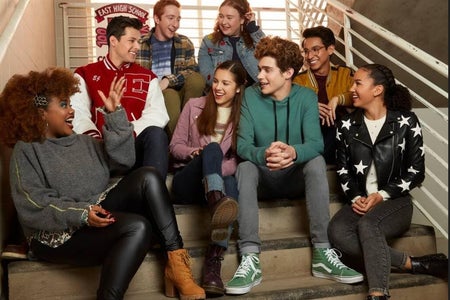 Photo of the High School Musical The Musical:The Series cast