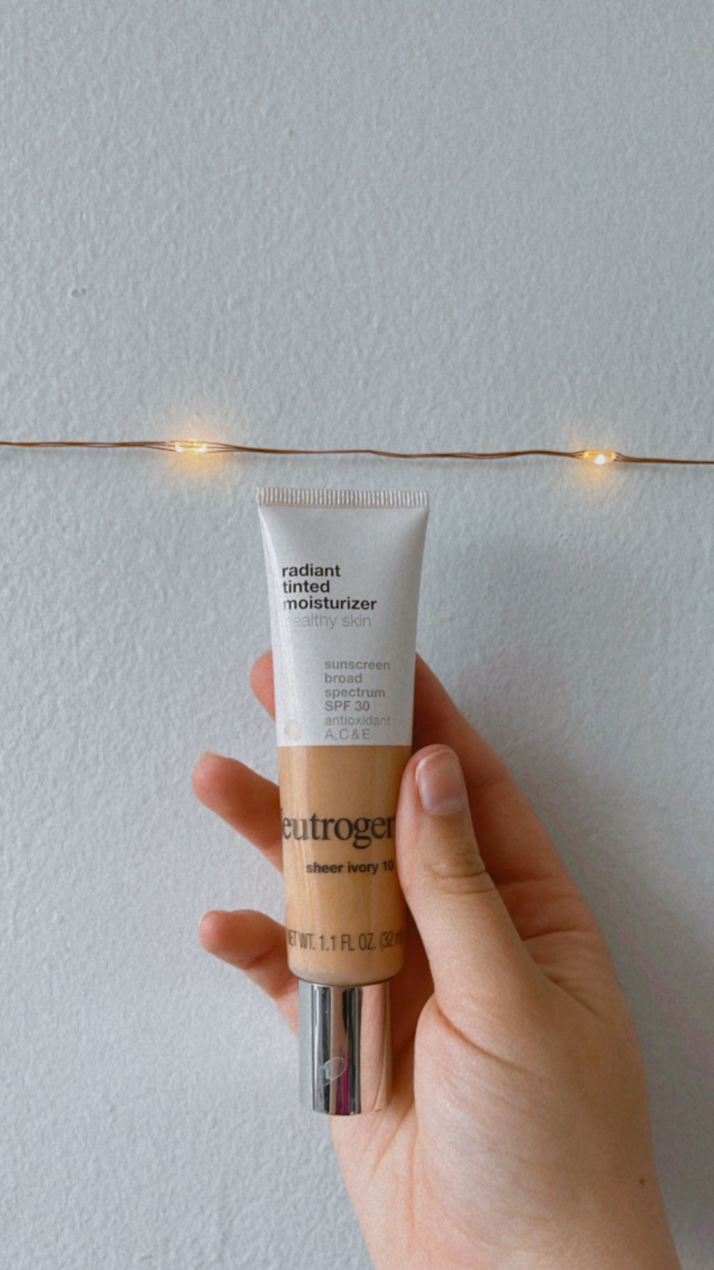 This is an image of the Neutrogena Tinted Moisturizer for my Self Care Sundays Series