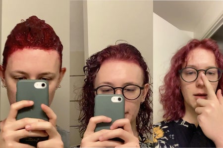 Freya's hair journey 1
