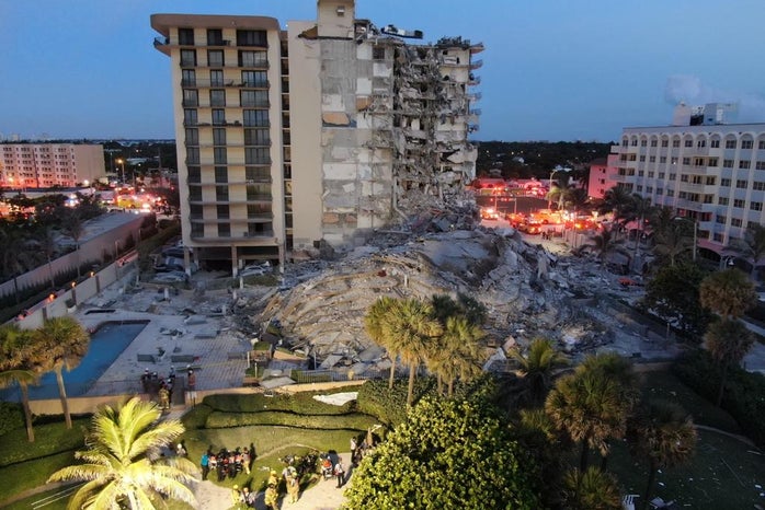 Surfside condominium collapse photo from Miami Dade Fire Rescue?width=698&height=466&fit=crop&auto=webp