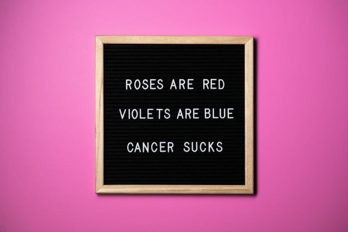 Cancer sucks poem