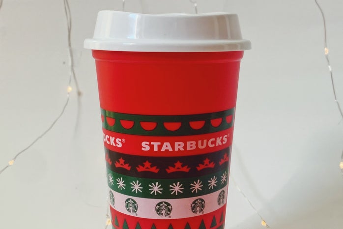 Starbucks 2020 Christmas red cup