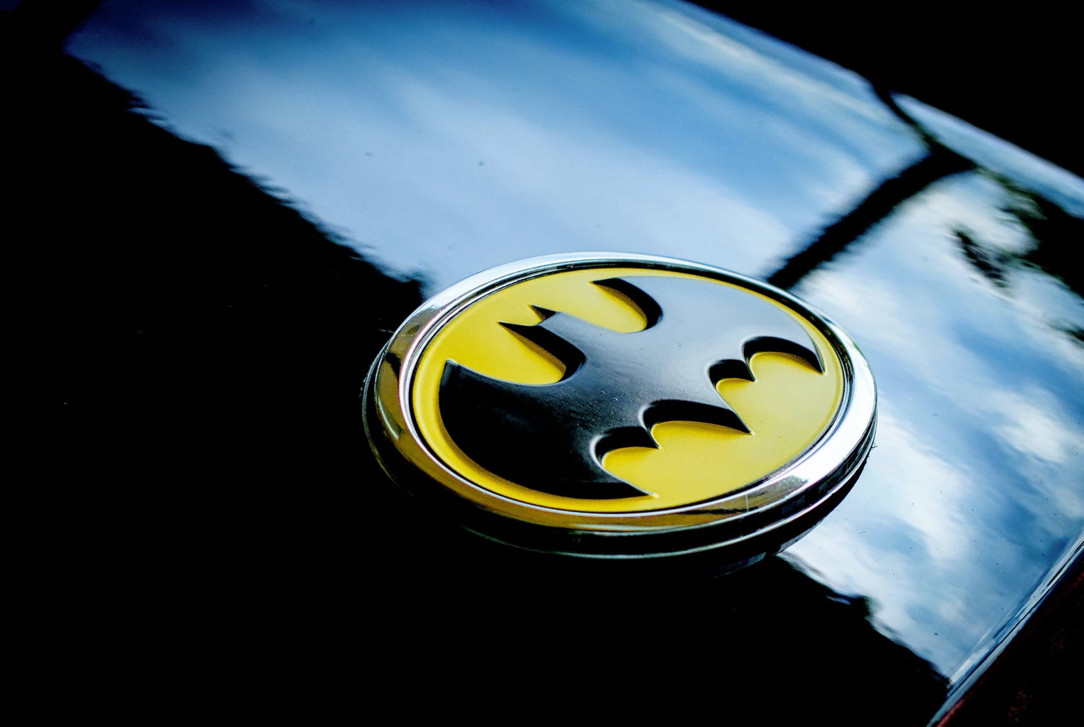 The batman logo, like his symbol as a superhero