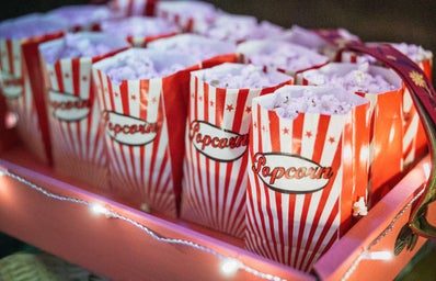 Popcorn in novelty bags