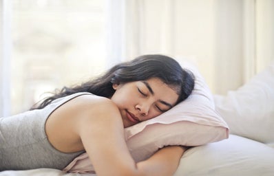 Woman sleeping