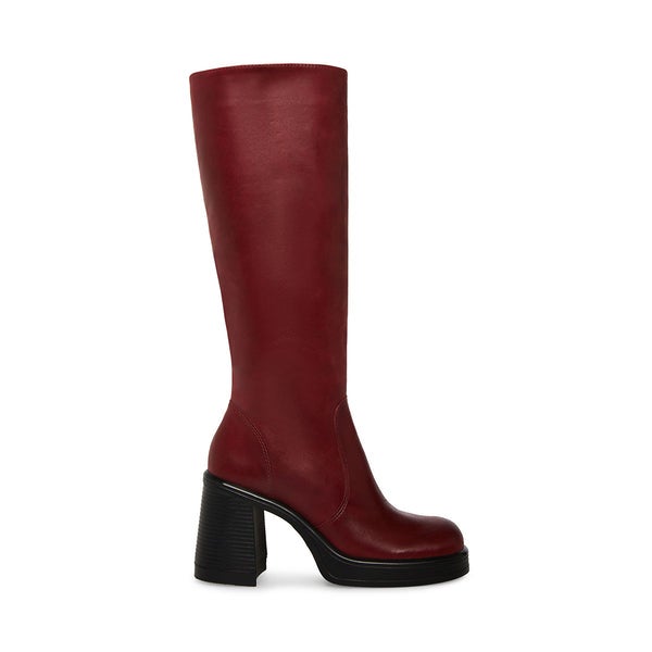 steve madden burgundy boots