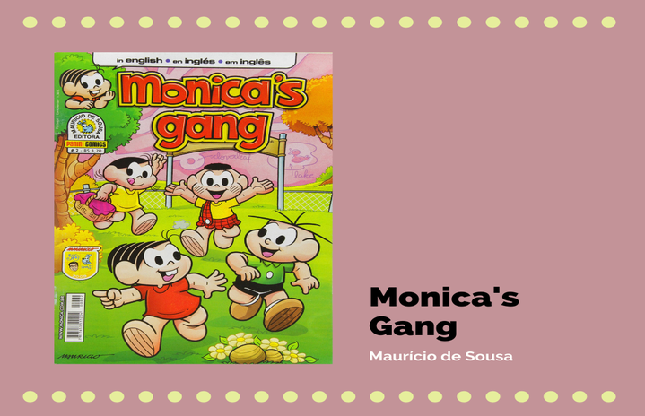 Monica's gang comic book cover
