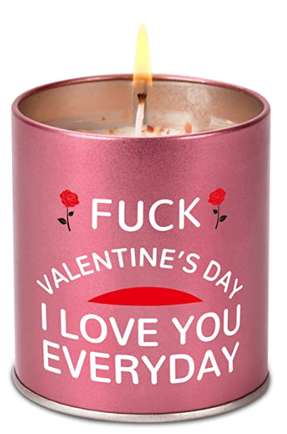 valentine\'s day candle