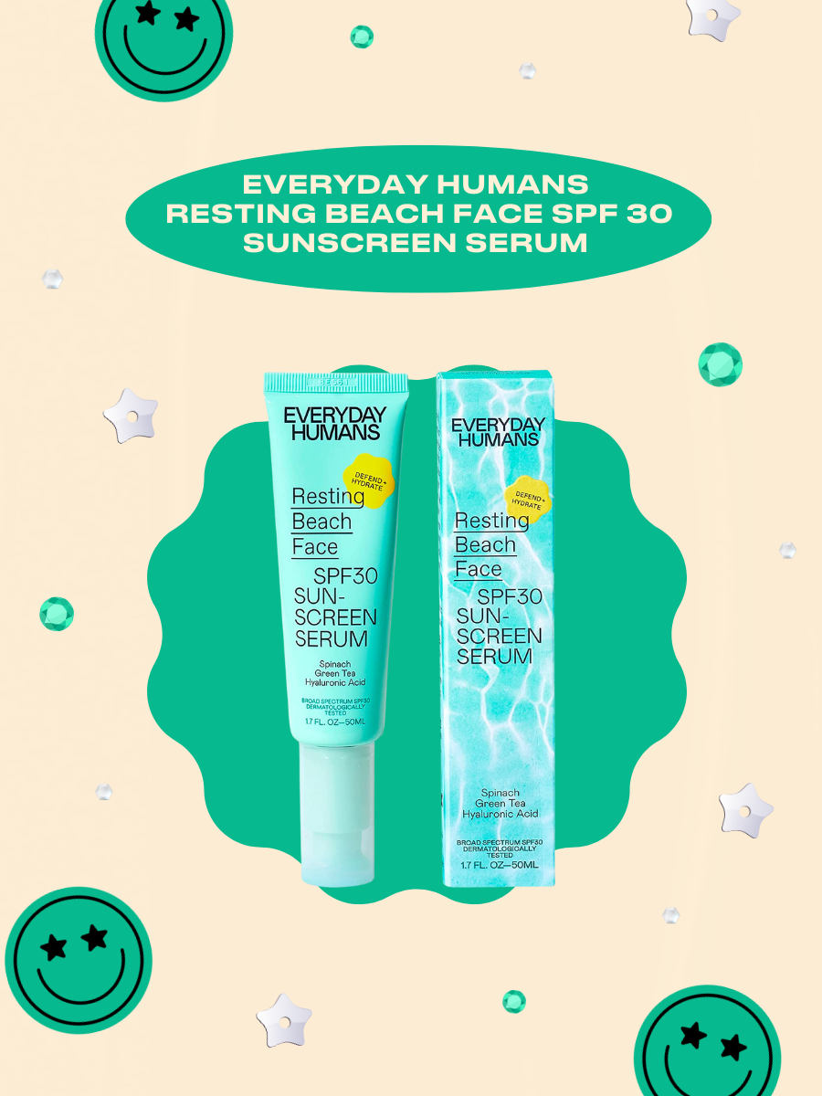Everyday Humans — Resting Beach Face SPF 30 Sunscreen Serum  New link: