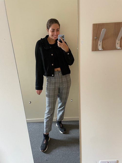 abby zinman class outfit look for closet check