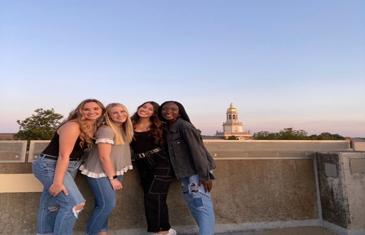 friends hanging out by Erianne Lewis?width=719&height=464&fit=crop&auto=webp