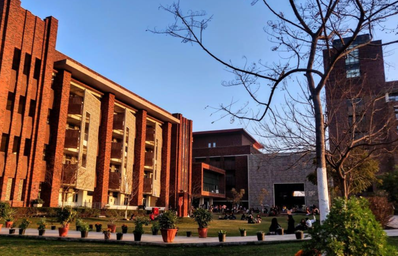 Ashoka University during sunset