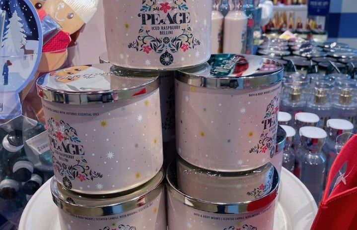 bath and body works candles