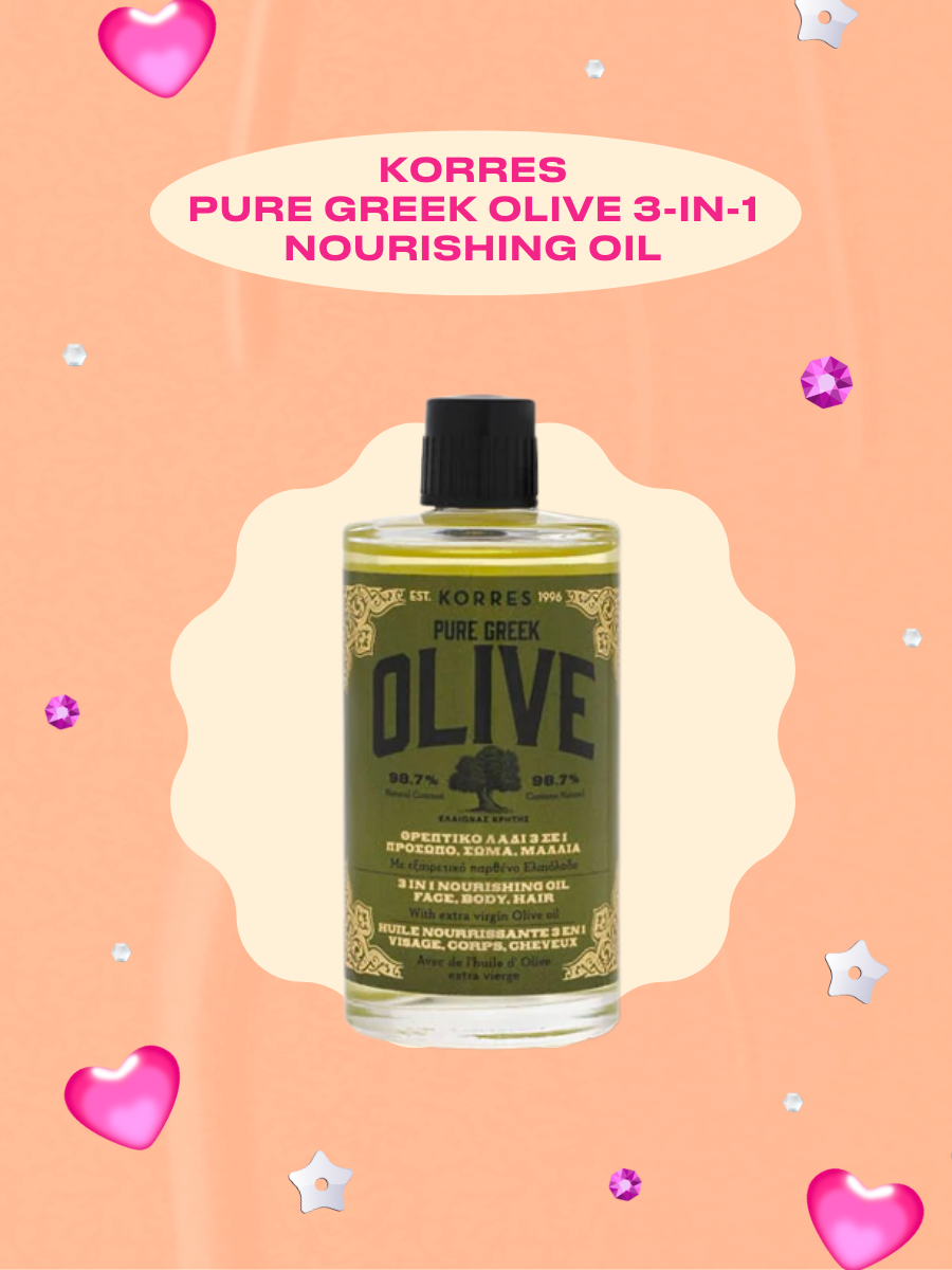 KORRES — Pure Greek Olive 3-in-1 Nourishing Oil