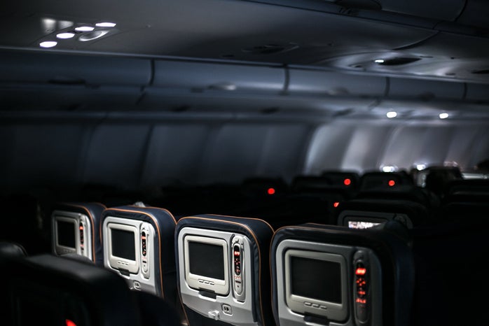 inside of airplane by Alev Takil on Unsplash?width=698&height=466&fit=crop&auto=webp