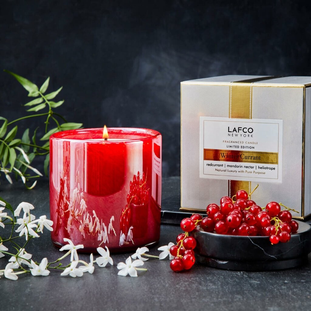 winter currant candle