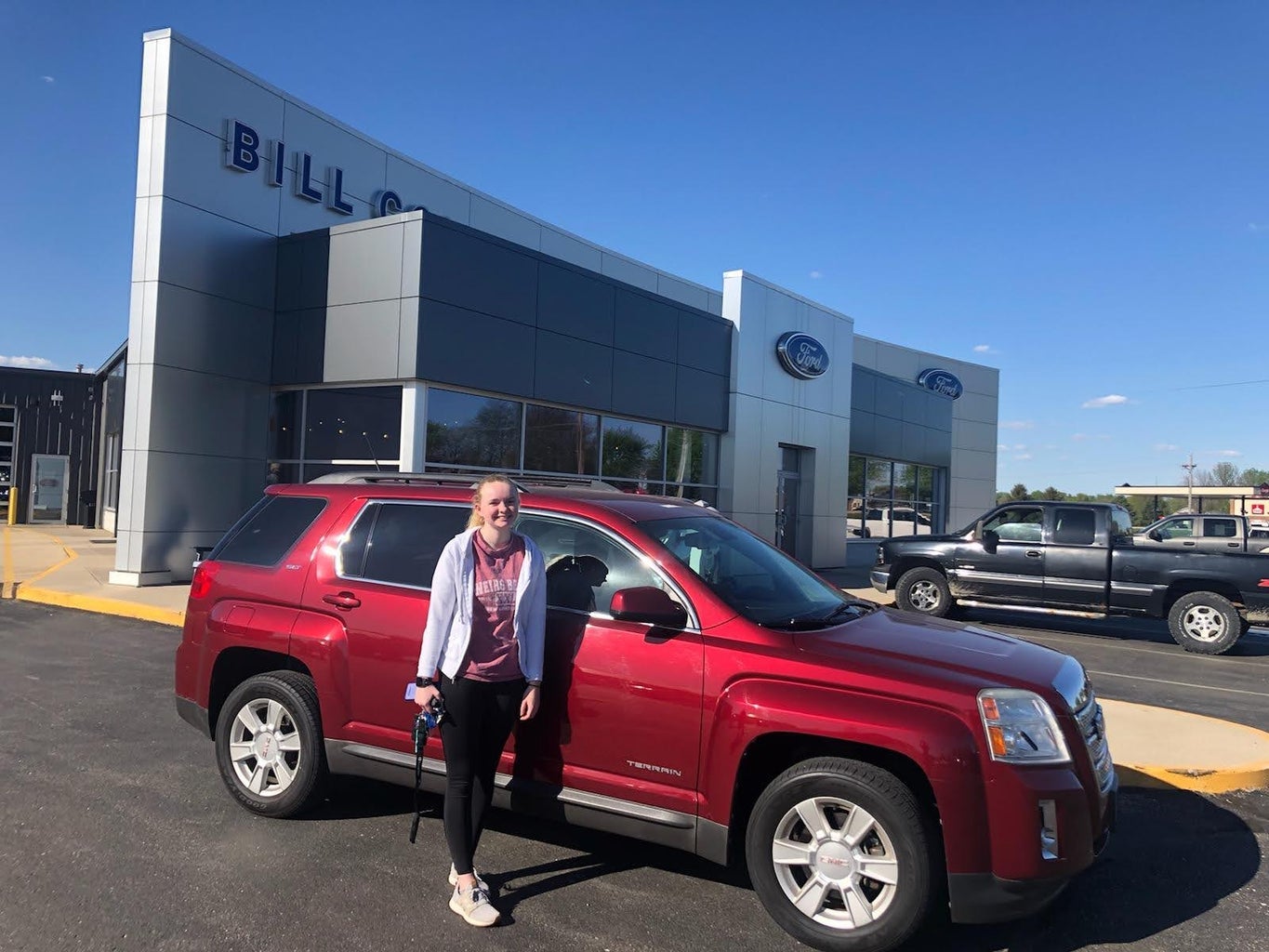 Brianna Strohbehn Red Vehicle
