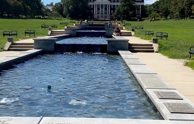 View of the Mckeldin mall at University of Maryland