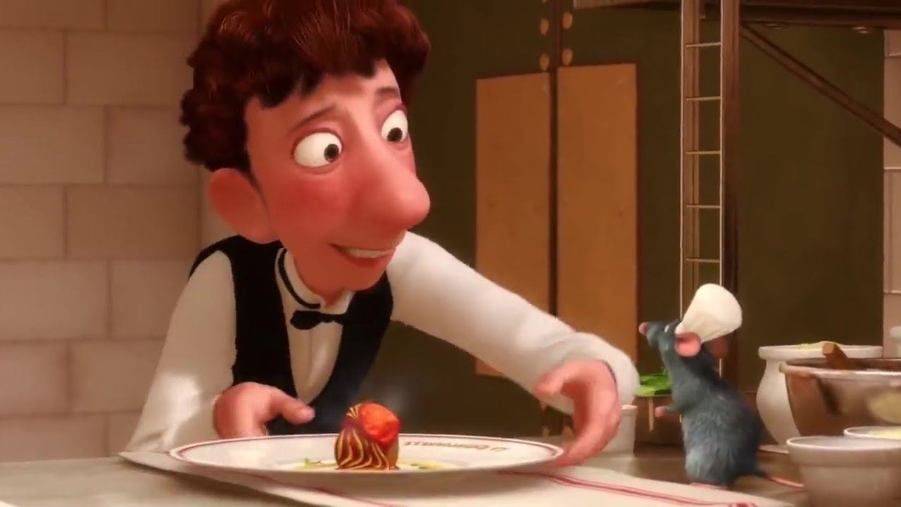 Disney/Pixar Ratatouille with Remy and Alfredo