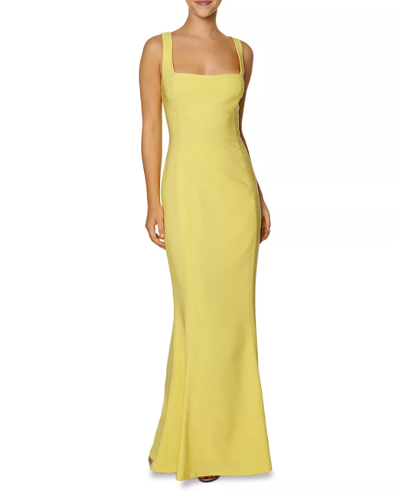 bloomingdales yellow dress