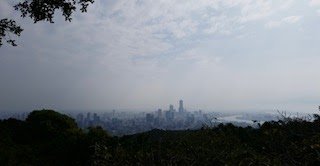 view of taiwan from the mountains