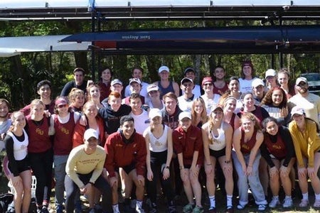 FSU rowing club 2020 spring