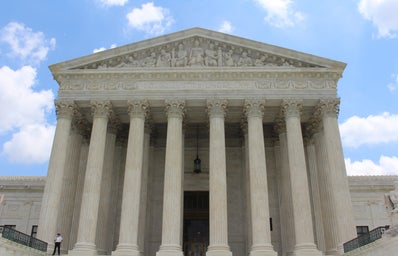 Front of Supreme Court building