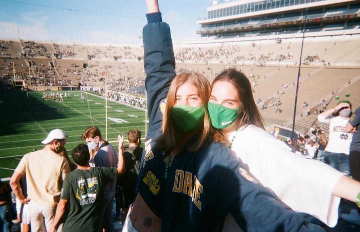 Notre Dame game day, football