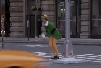 elf1gif by New Line Cinema Giphy?width=698&height=466&fit=crop&auto=webp