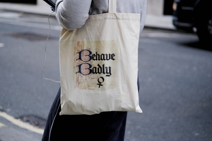 behave badly tote bagjpg by Unsplash?width=698&height=466&fit=crop&auto=webp