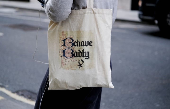 behave badly tote bagjpg by Unsplash?width=719&height=464&fit=crop&auto=webp
