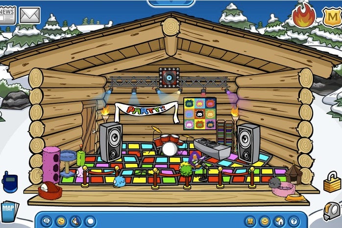 Club penguin disco