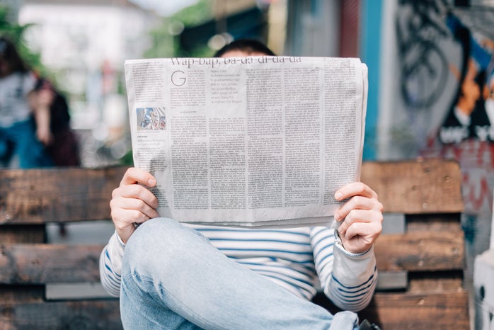 person reading the newspaper by Roman Kraft on Unsplash?width=698&height=466&fit=crop&auto=webp