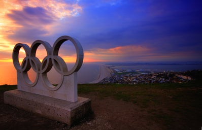 the Olympics rings