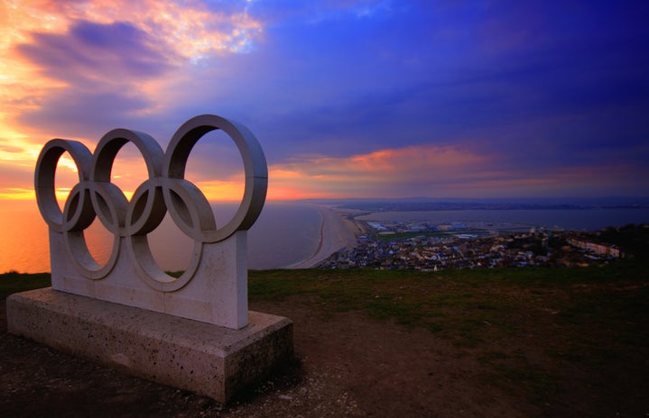 the Olympics rings