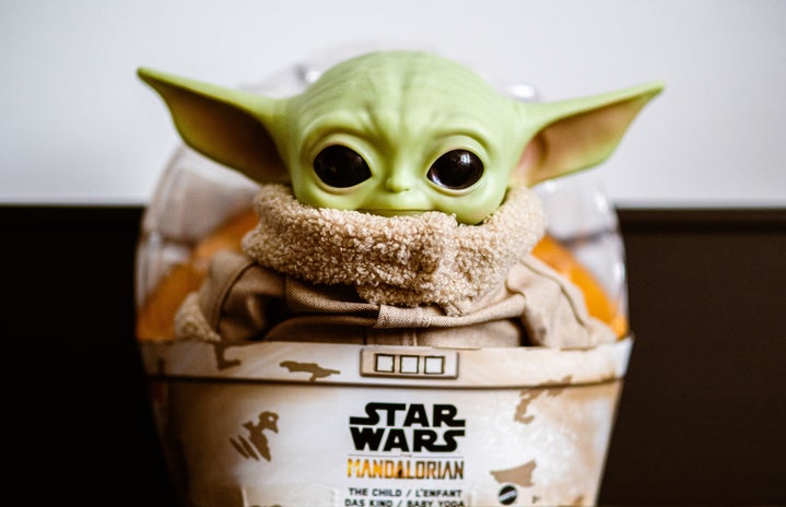 Baby Yoda toy