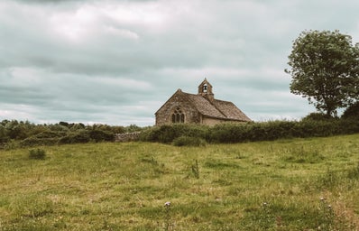 old church in rural setting