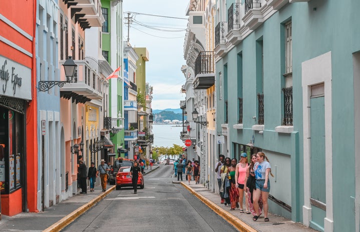 street in San Juan, Puerto Rico