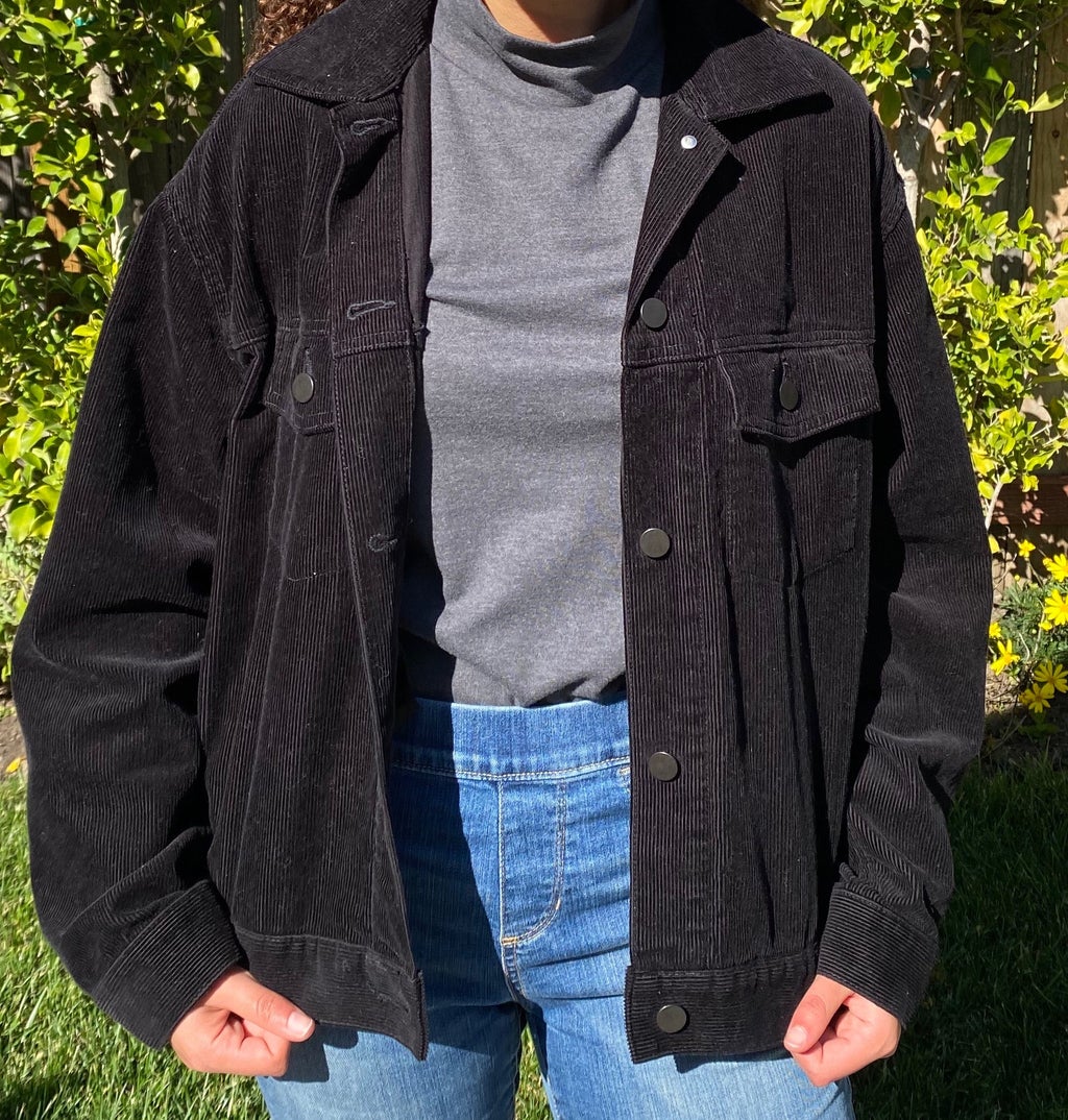 Black Corduroy Jacket