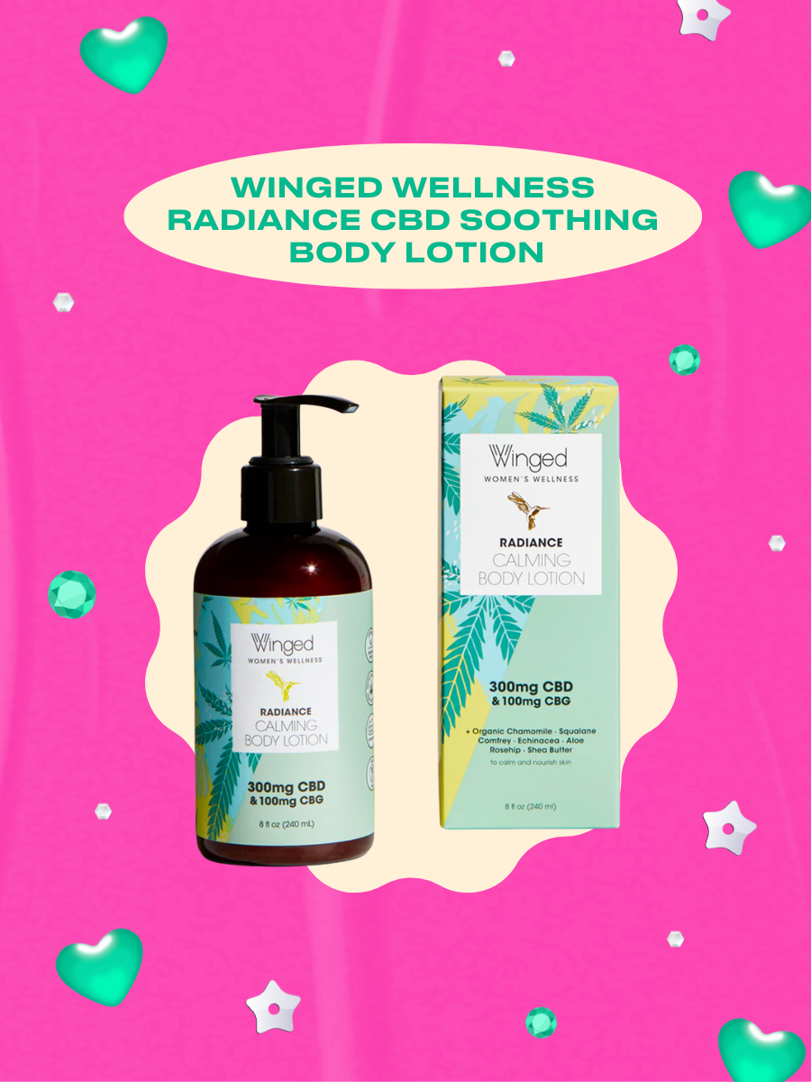 Winged Wellness — Radiance CBD Calming Body Lotion