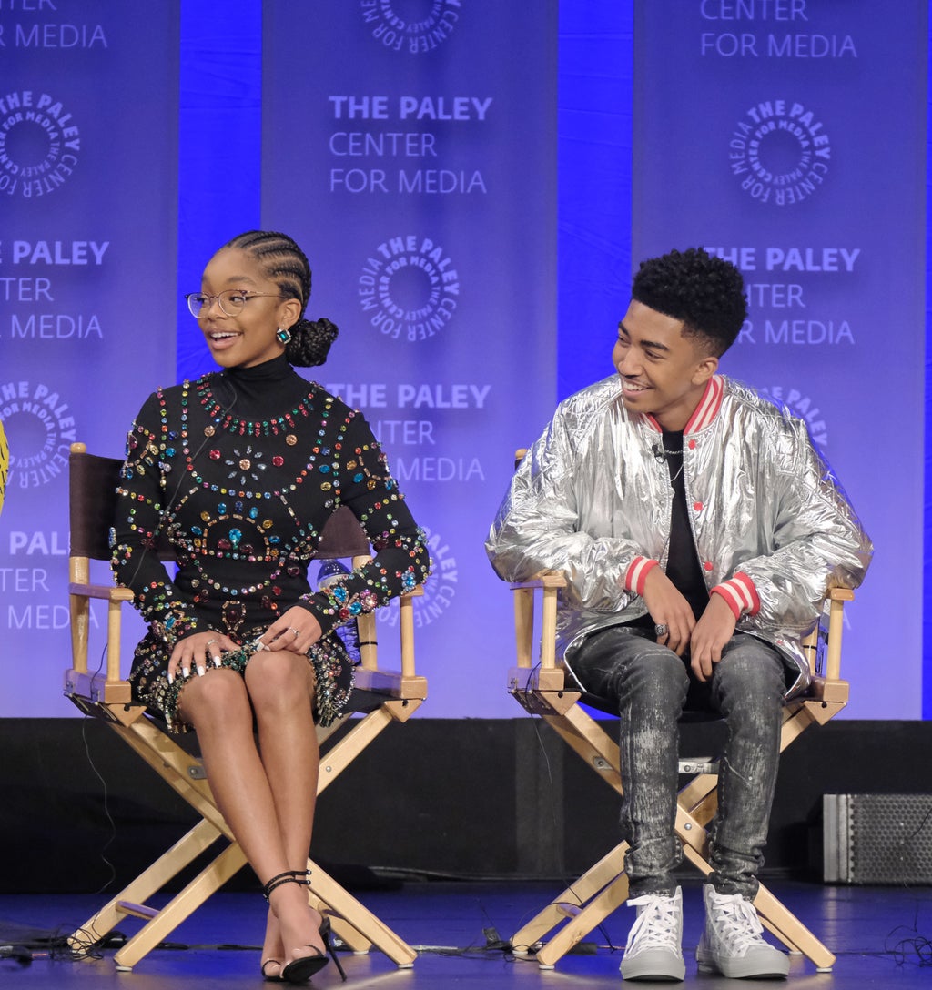 PaleyFest black-ish Miles and Marsai