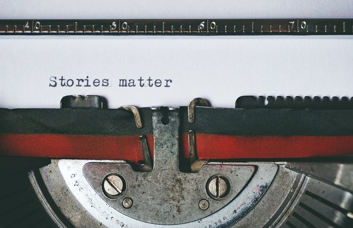typewriter with stories matter by Suzy Hazelwood?width=719&height=464&fit=crop&auto=webp