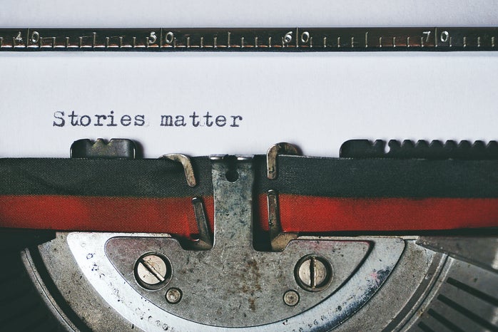 typewriter with stories matter by Suzy Hazelwood?width=698&height=466&fit=crop&auto=webp