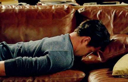 New Girl Nick Miller Frustrated GIF